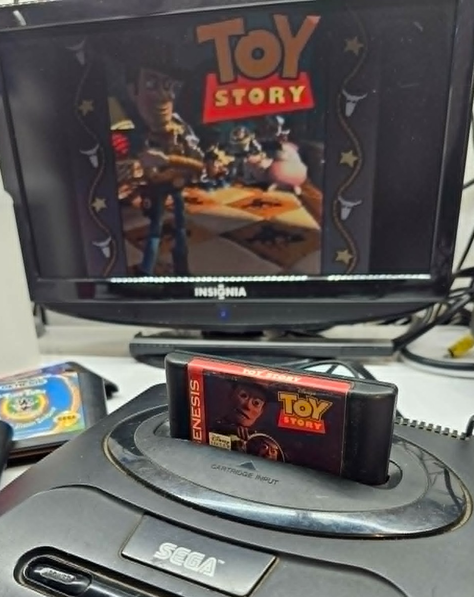Disney's Toy Story (Sega Genesis, 1995) Game Cartridge - Tested and Working