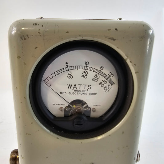 Bird Thruline FA-1584C RF Wattmeter - 50 Ohm Bird Electronic Corporation