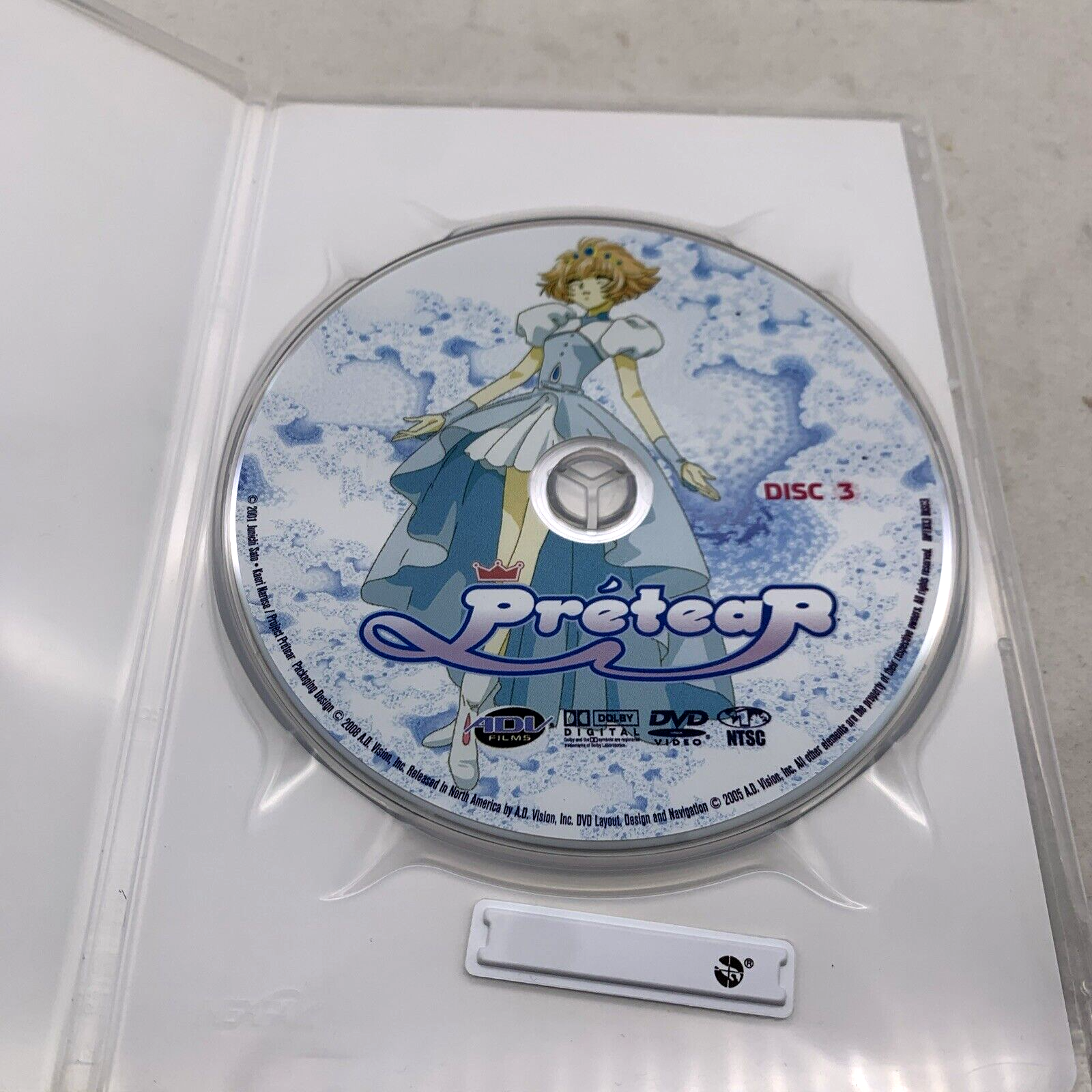 Prétear - Complete Series Box Set (DVD, 2001, 3-Disc Set) Tested and Working