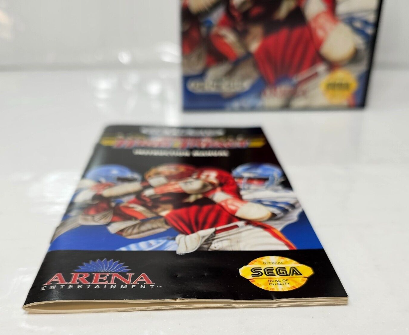 Super High Impact (Sega Genesis, 1992)  Complete in Box CIB TESTED