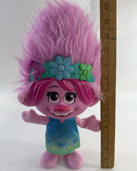 DreamWorks 2020 Trolls TrollsTopia 13” Color Poppin' Poppy - Tested and Working