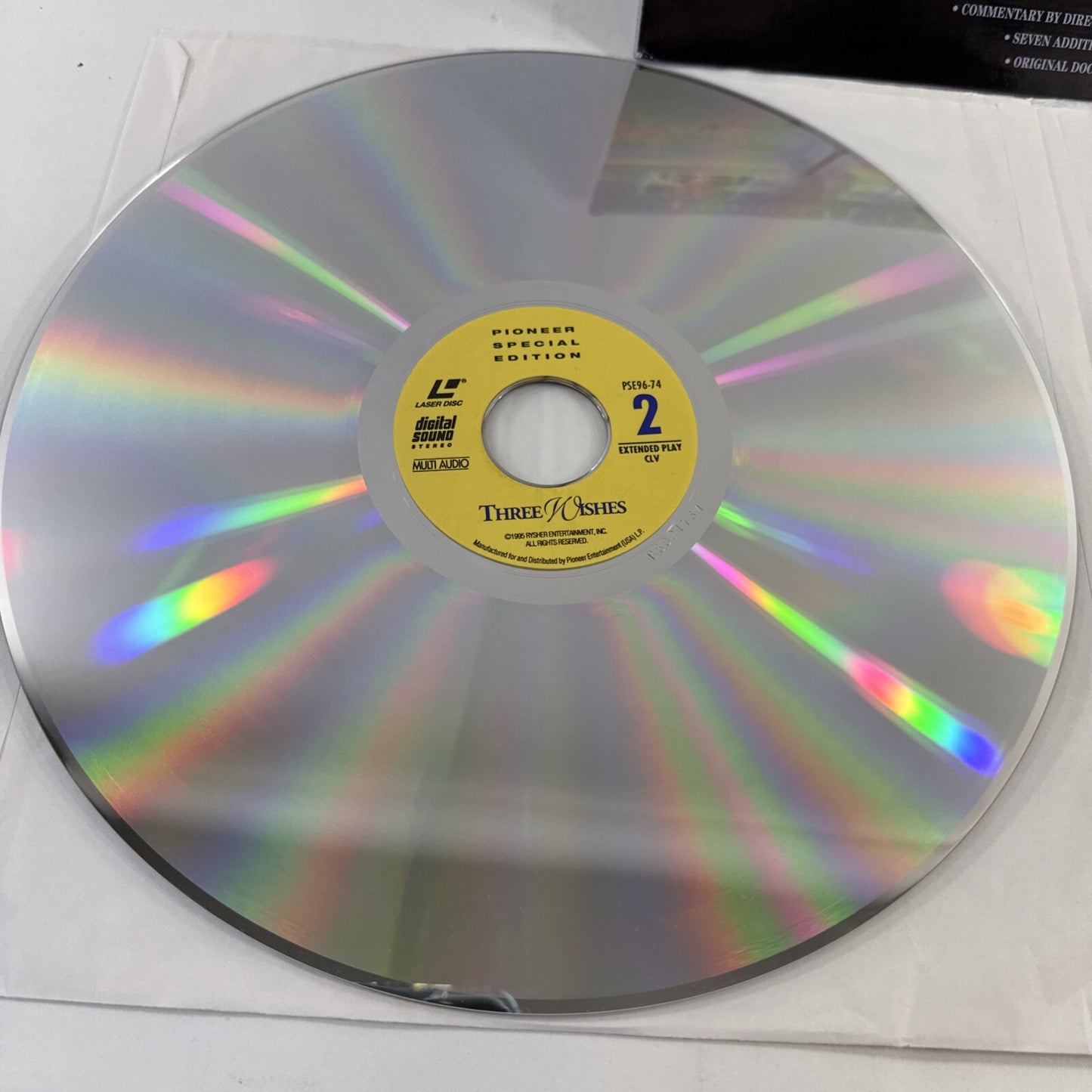 Boys on the Side (Laserdisc Bundle) Three Wishes, The Piano - Tested