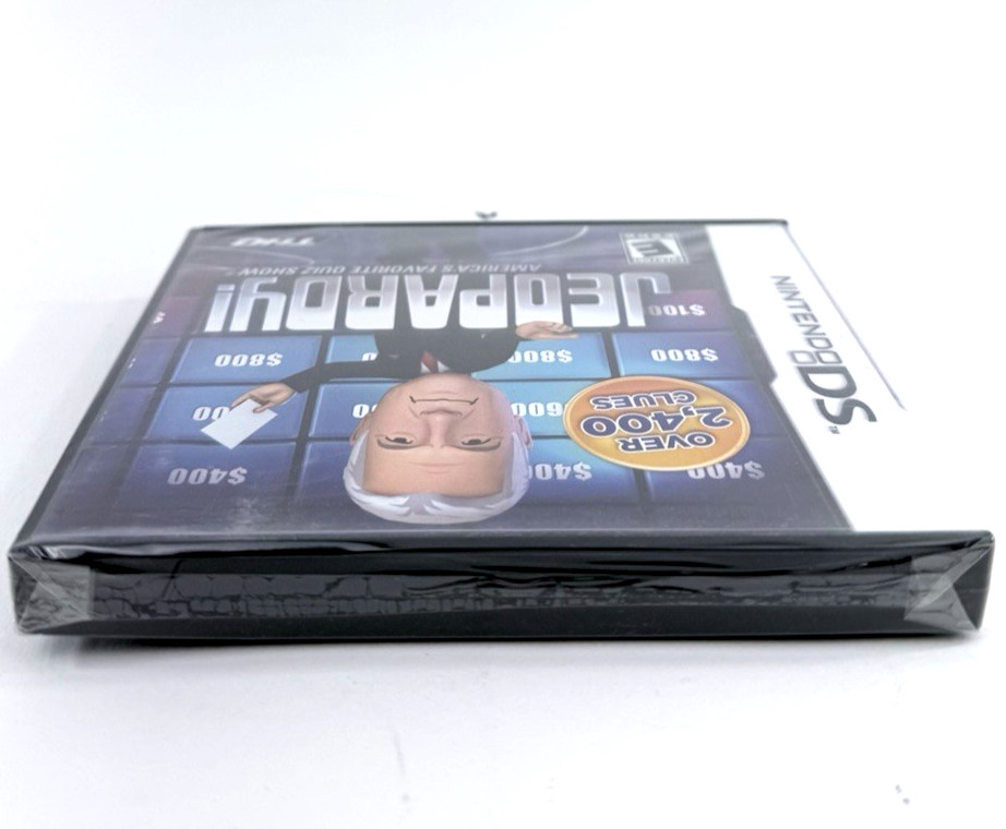 Jeopardy (Nintendo DS, 2010) New, Factory Sealed Alex Trebek Quiz Game