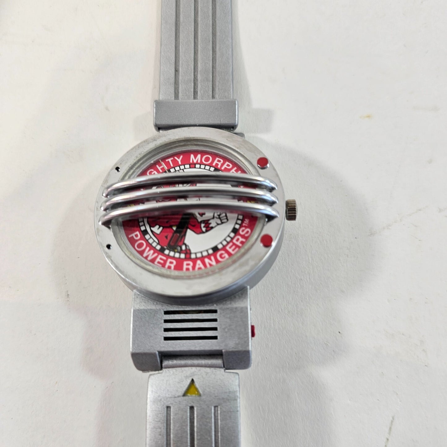 Saban 1994 Mighty Morphin' Power Rangers Red Ranger Watch and Collector Tin