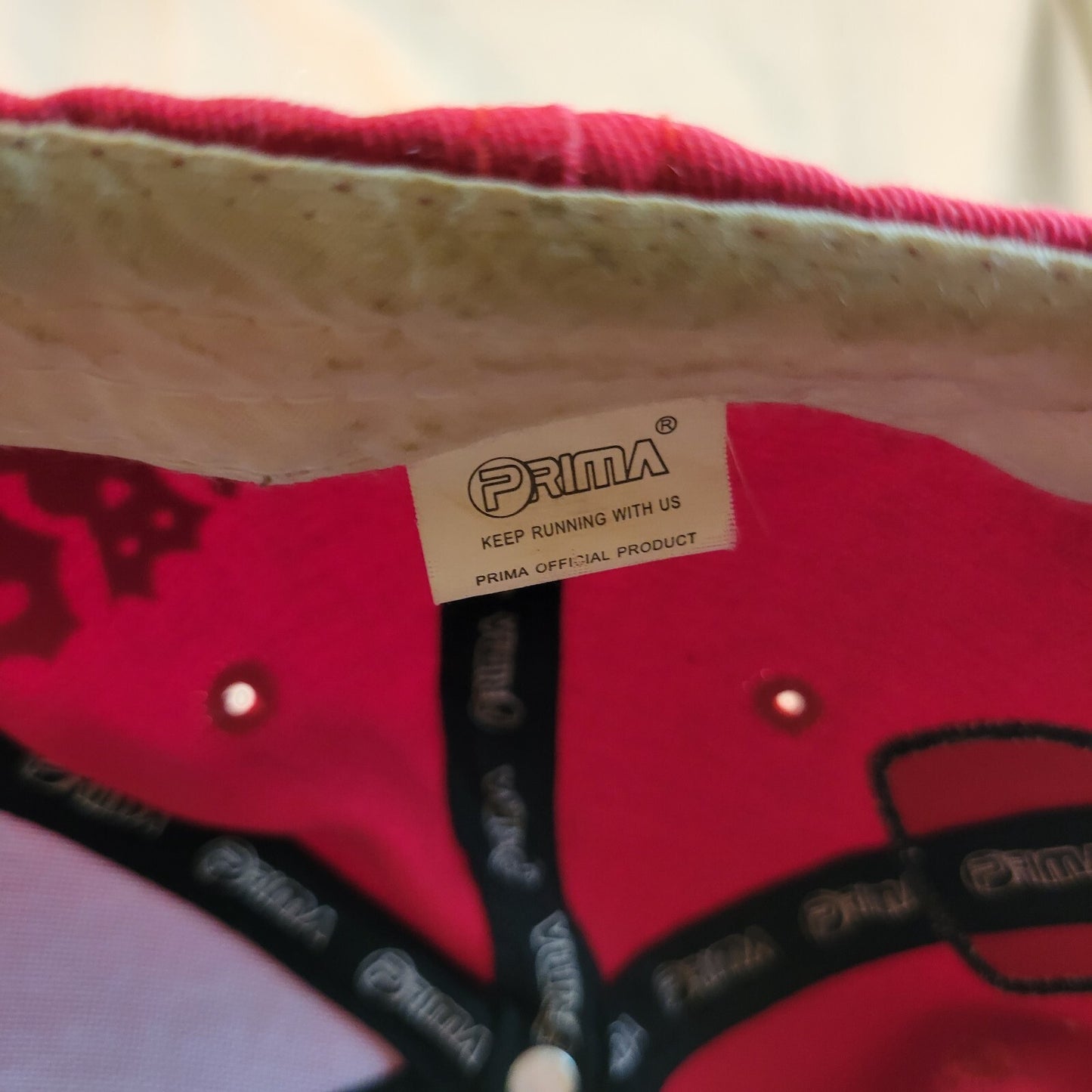 Prima Pripure Manchester United AIG Red/Gold Embroidered Adjustable Hat