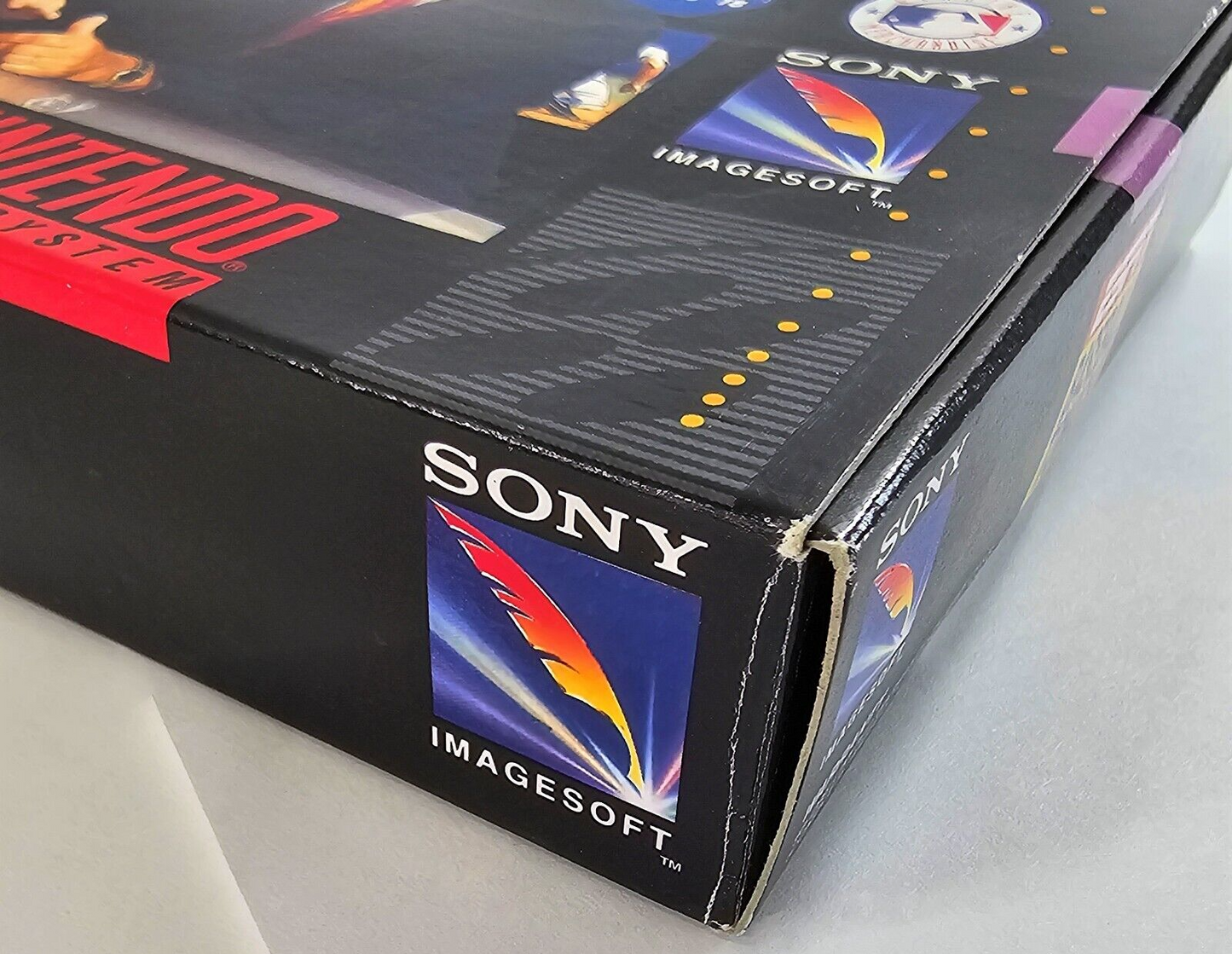 ESPN Baseball Tonight (Super Nintendo, 1994) Game Box Manual Poster - Tested