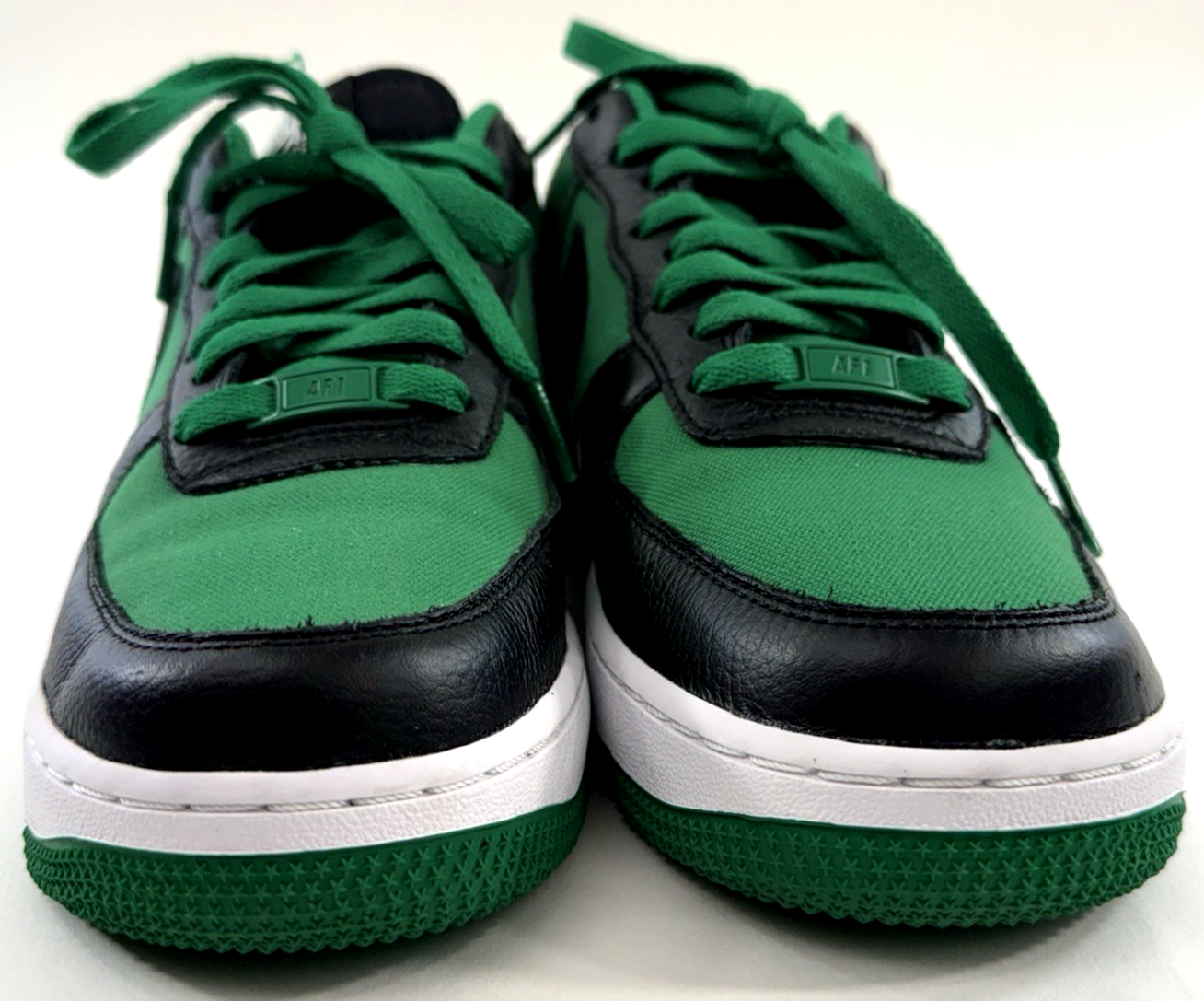 Nike Air Force 1 Low By You Custom DV3907-900 Green/Black US Women's 9 Shoes