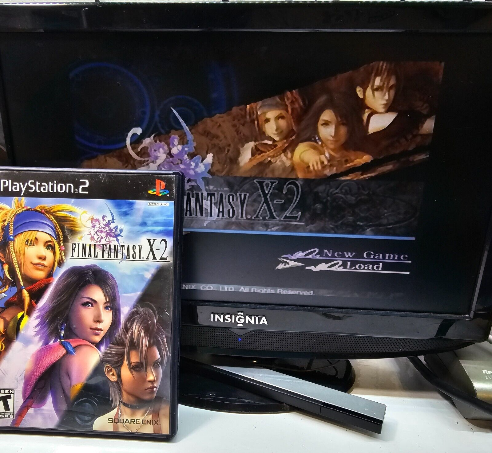 Final Fantasy X-2 (Sony PlayStation 2, 2003) Game and Case - Tested