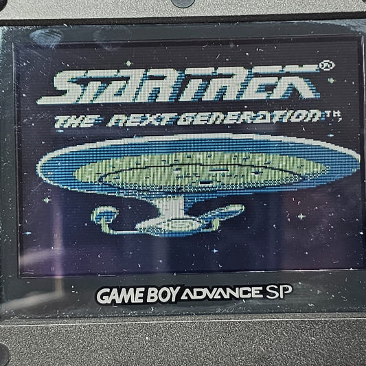 Star Trek The Next Generation (Gameboy, 1993) Game, Box, Manual, Inserts