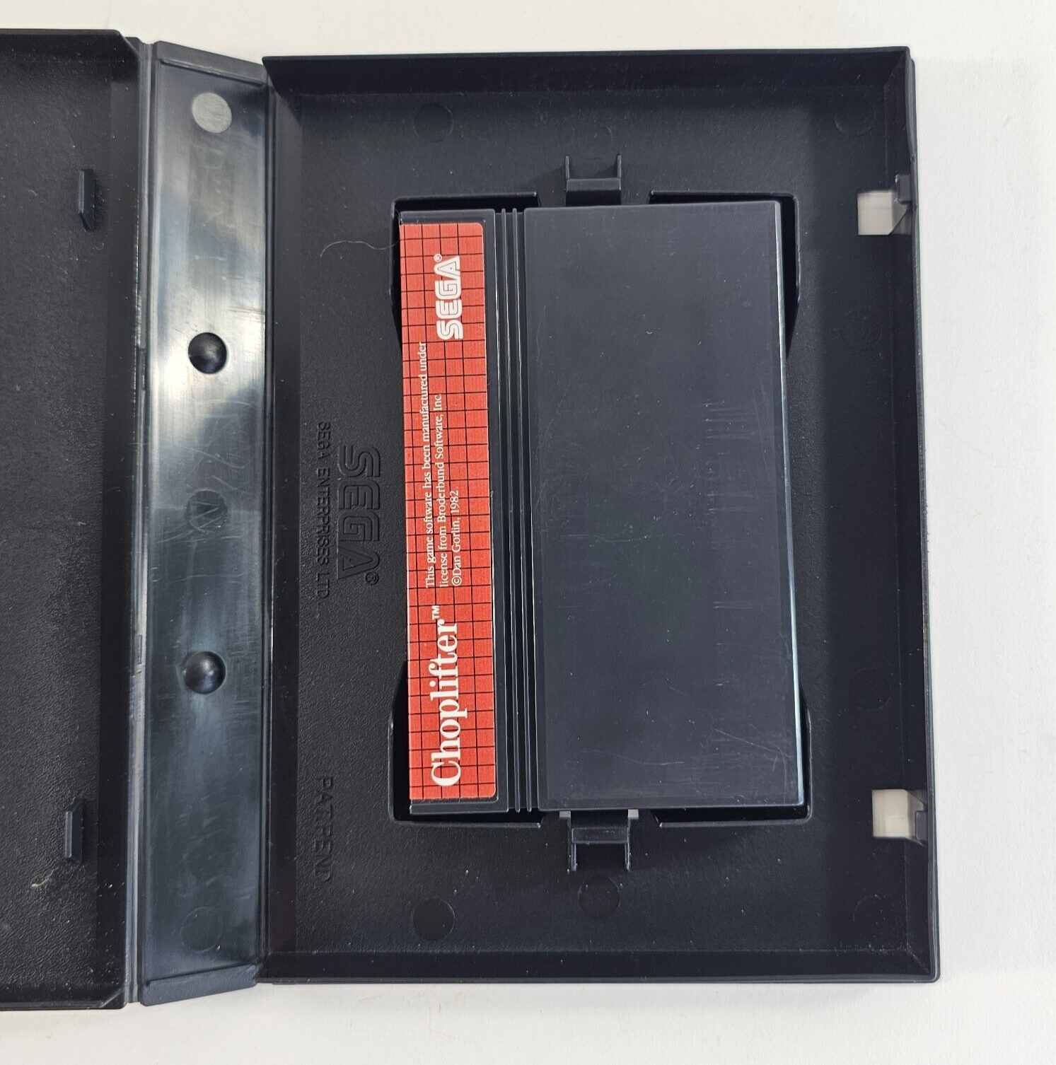 Choplifter (Sega Master System, 1986) Game and Case - Tested and Working