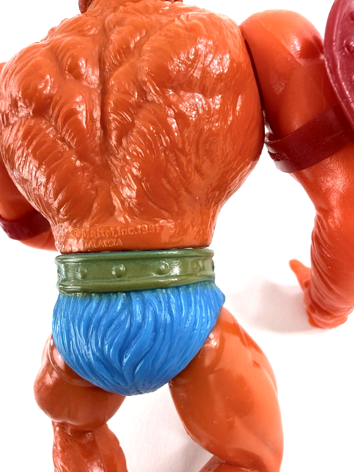 Mattel 1981 Masters of the Universe Beast Man Action Figure with Armor - Read