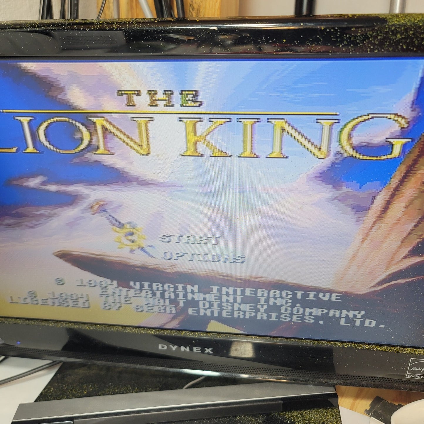 The Lion King (Sega Genesis, 1994) Game Box Manual Insert - Tested and Working