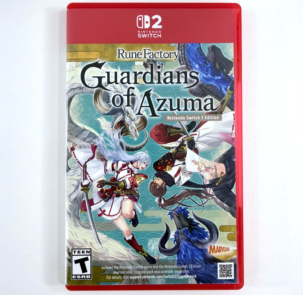 Rune Factory Guardians Of Azuma (Nintendo Switch 2, 2025) Game, Case, & Manual