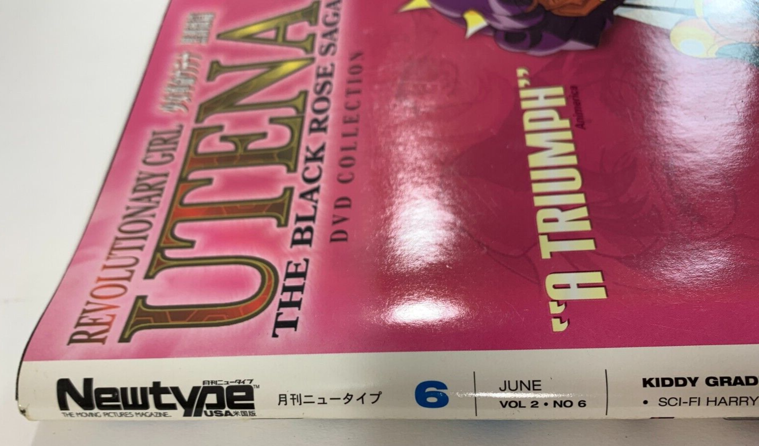 Newtype Anime Magazine June 2003 Vol. 2 #6  with Collector Cards - No DVD