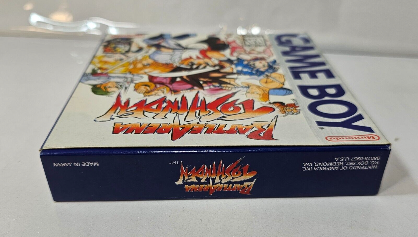 Genuine Battle Arena Toshinden (Nintendo Gameboy, 1995) Game Box Manual Inserts