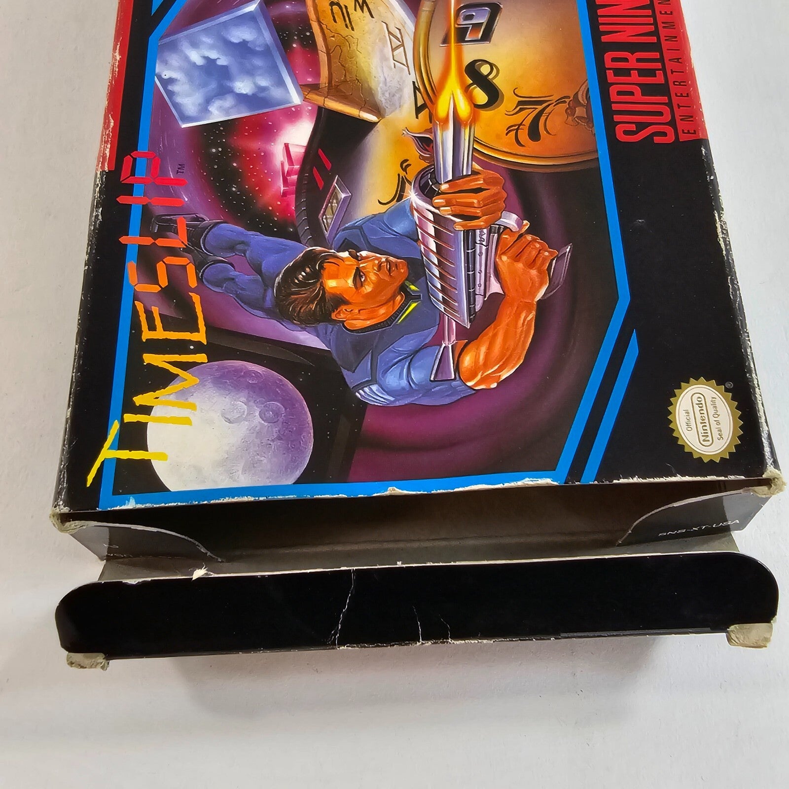 Timeslip (Super Nintendo, 1993) Replacement Box and Manual - No Game