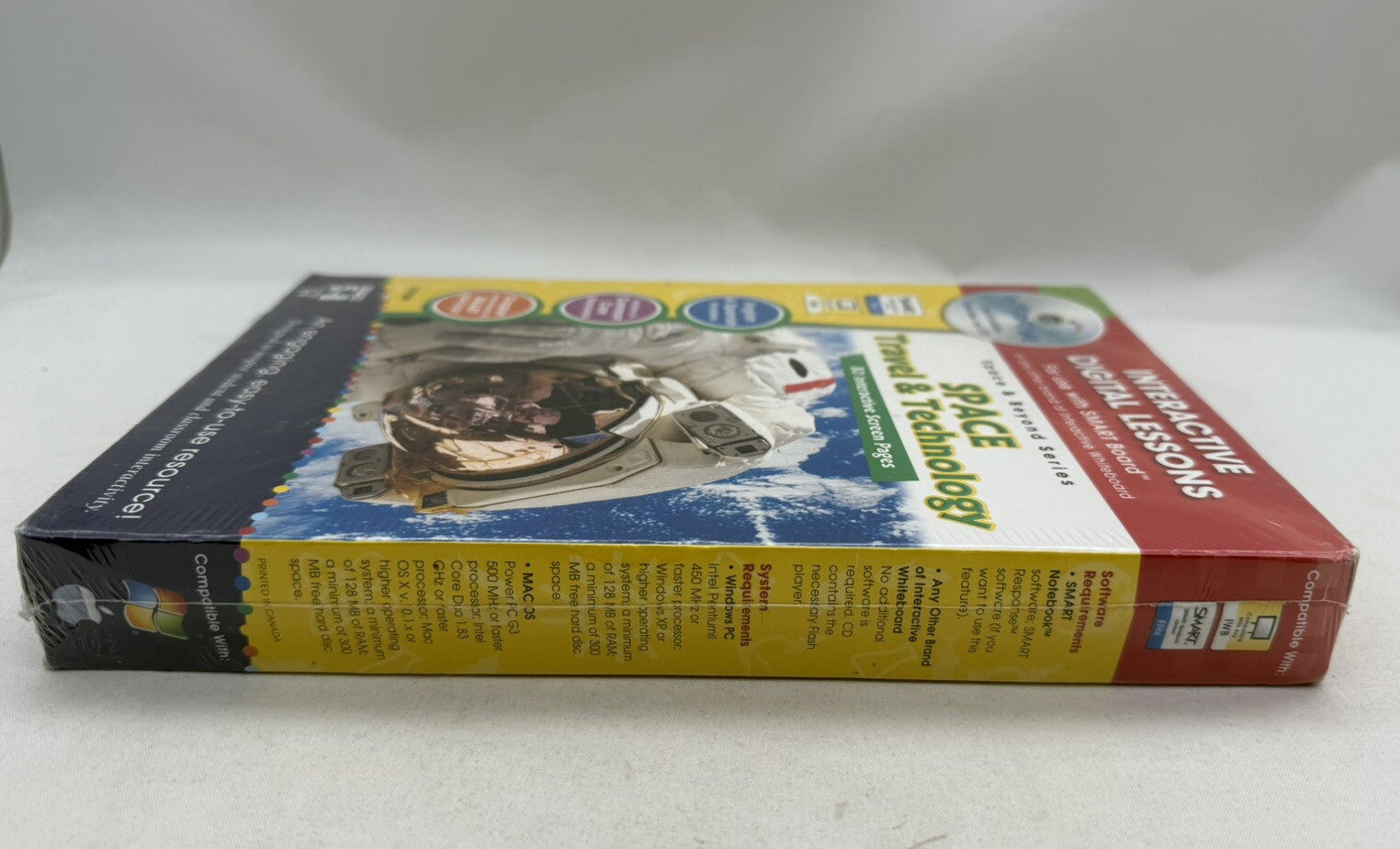 SPACE Travel and Technology (Digital Lesson Software) Grades 5-8 - New, Sealed