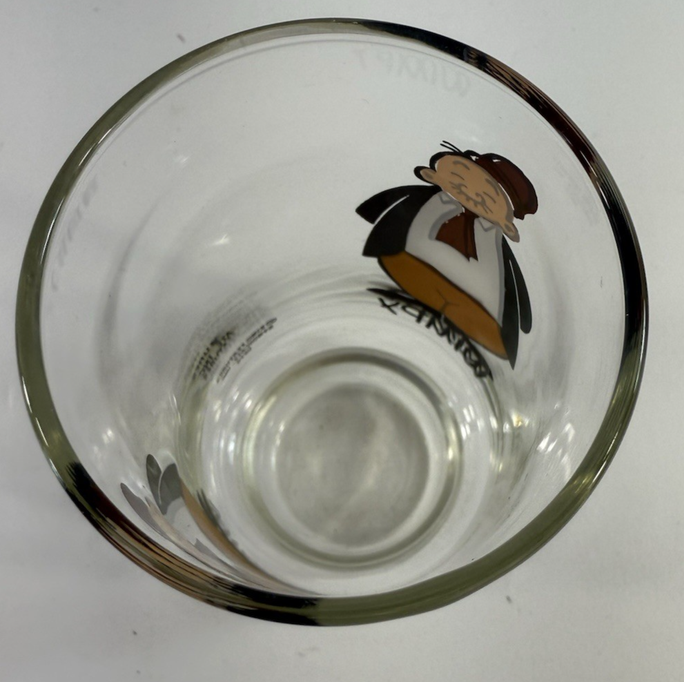 Coca-Cola Kollect-A-Set Series Popeye 1975 Wimpy 6” Drinking Glass