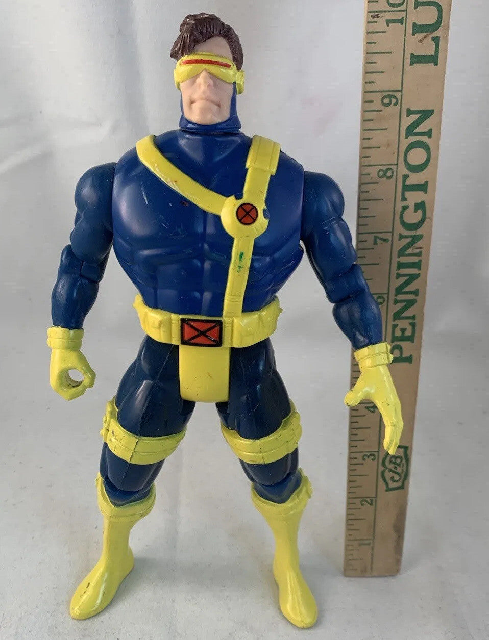 ToyBiz 1993 Marvel X-Men Cyclops Deluxe 10" Loose Action Figure