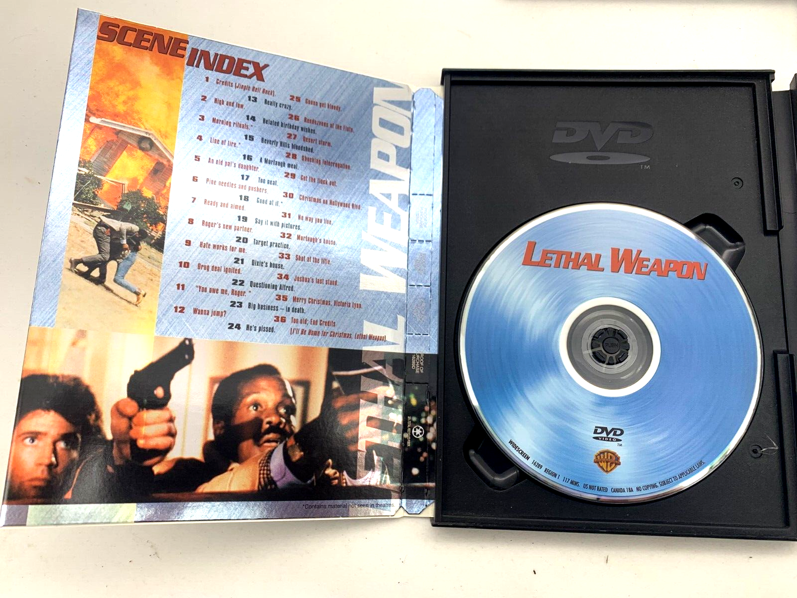 Lethal Weapon 1, 2, and  3 (DVD bundle)