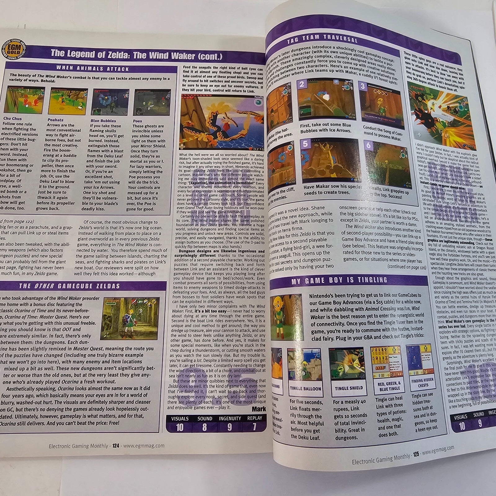 Electronic Gaming Monthly #165 The Legend of Zelda: The Wind Waker April 2003