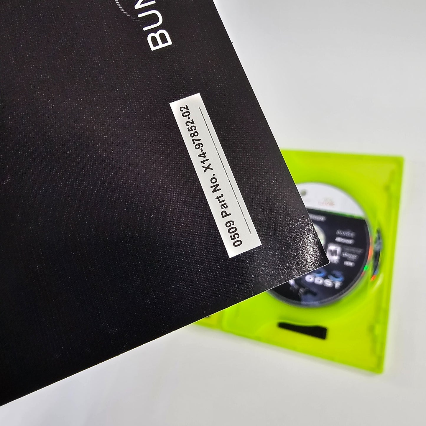 Halo 3: ODST (Microsoft Xbox 360, 2009) Game Discs Case Manual Insert - Tested