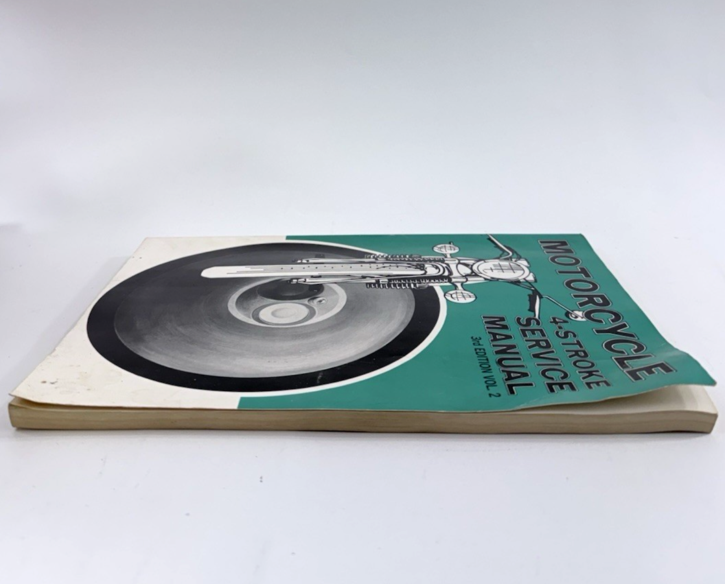 Motorcycle 4-Stroke Service Manual Third Edition. Vol. 2 (Softcover, 1972)