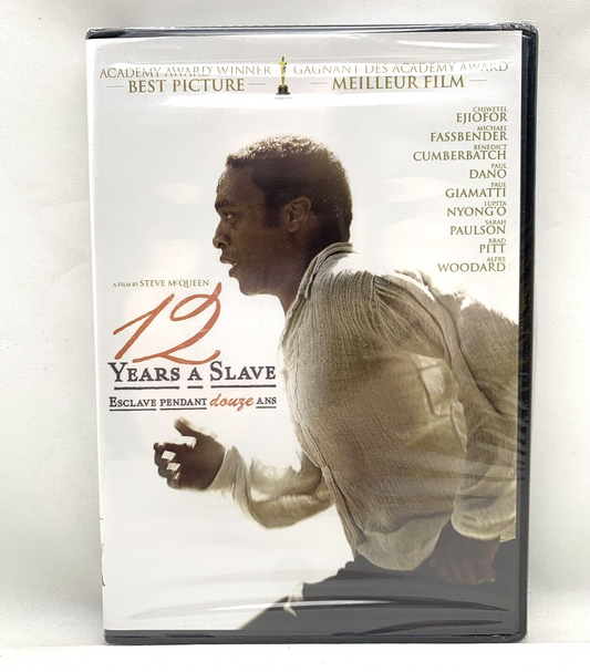 12 Years a Slave (DVD, 2013) New, Factory Sealed