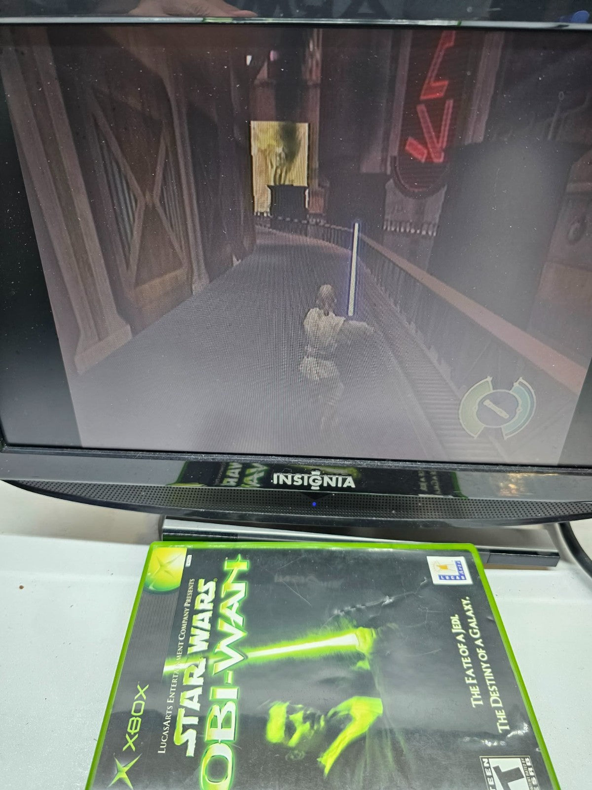 Star Wars: Obi-Wan (Microsoft Xbox, 2001) Game and Case - Tested