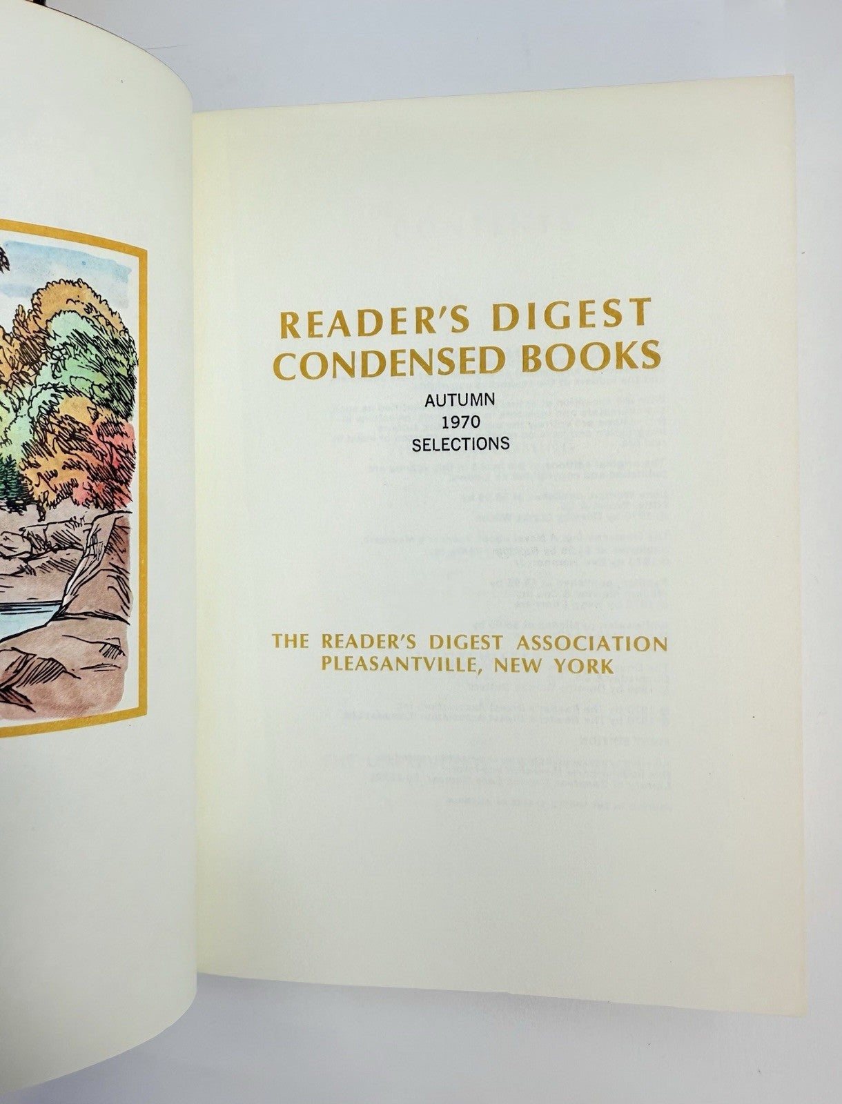 Readers Digest Condensed Books (First Edition Hardcover, 1970) Volume 1-4