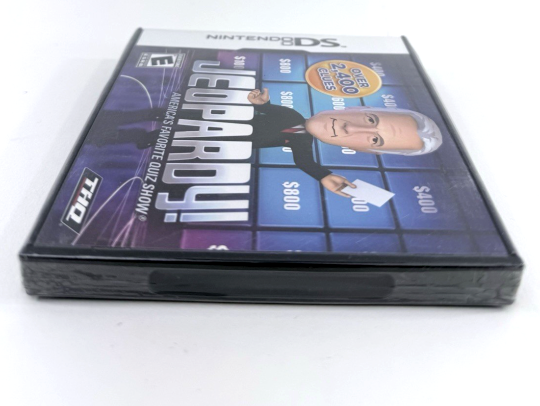 Jeopardy (Nintendo DS, 2010) New, Factory Sealed Alex Trebek Quiz Game