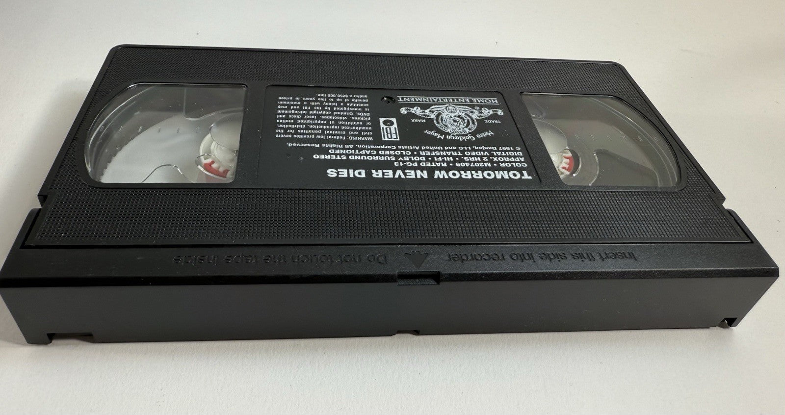 Tomorrow Never Dies (VHS Bundle) The World Is Not Enough - Pierce Brosnan 007