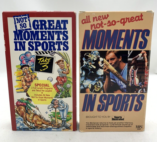 Not So Great Moments in Sports (VHS Bundle) Not So Great Moments - Take 3