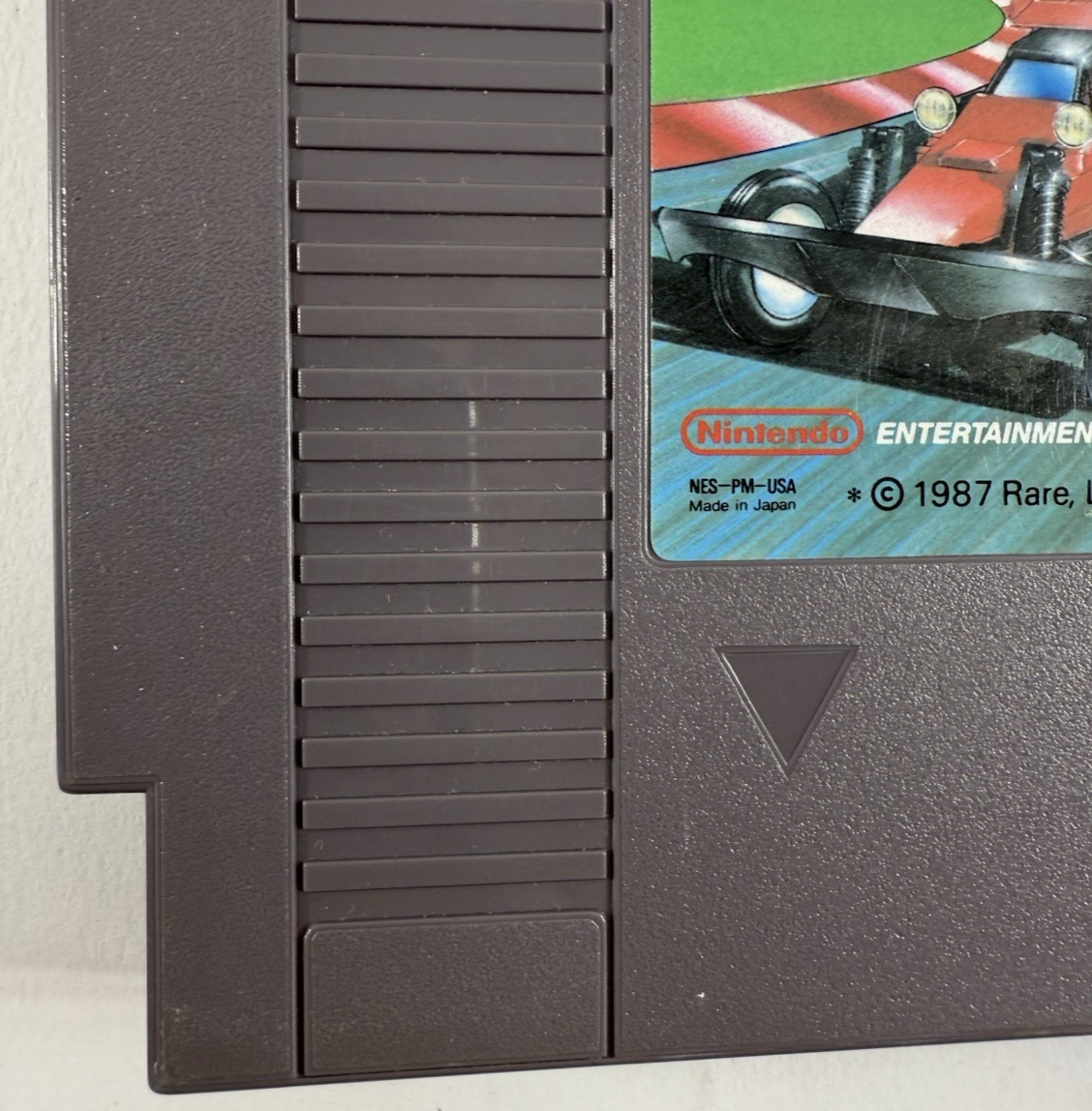 R.C. Pro-Am (Nintendo Entertainment System, 1987) Game Cartridge - Tested