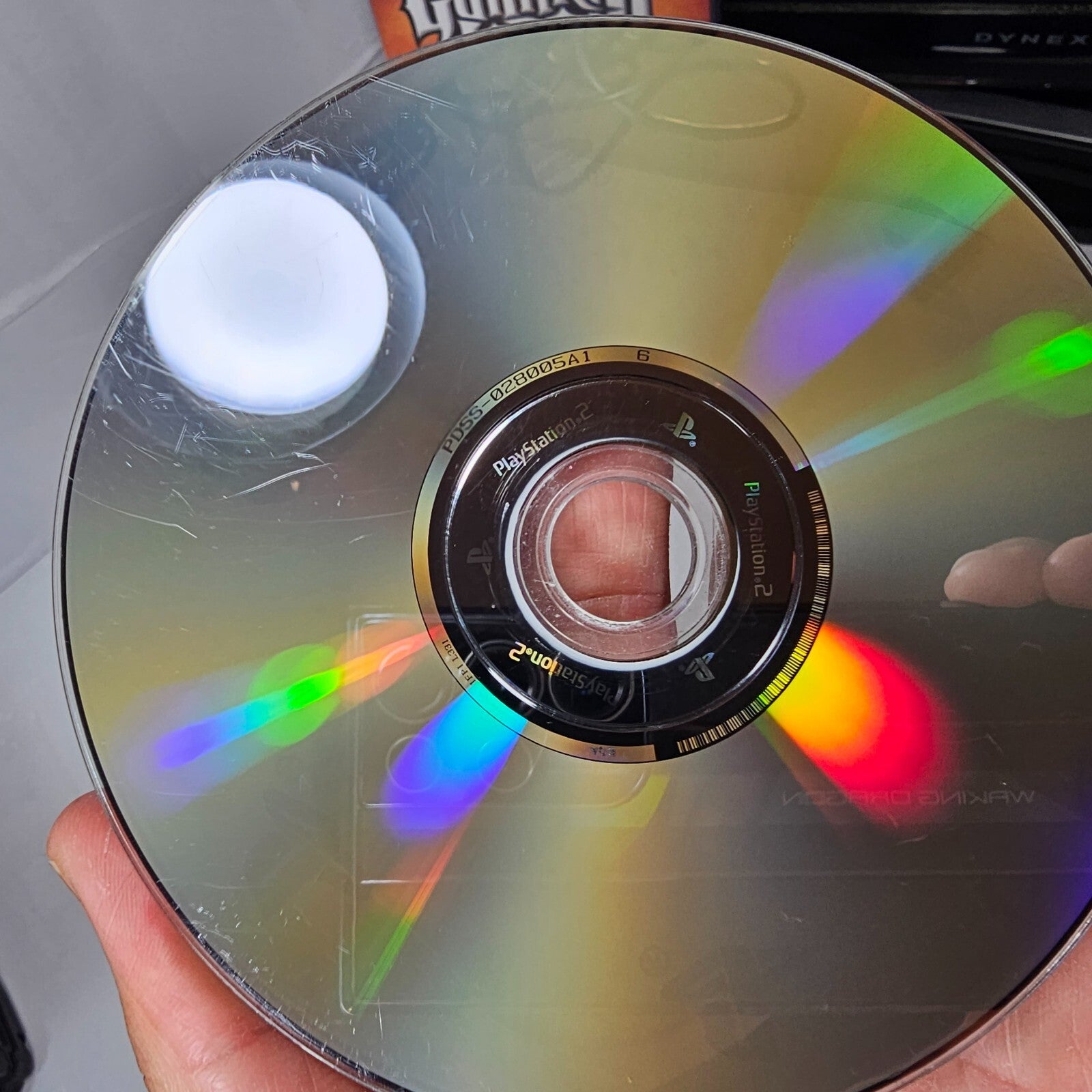 Guitar Hero 3 III Legends of Rock (PlayStation 2, 2007) Game Case Manual