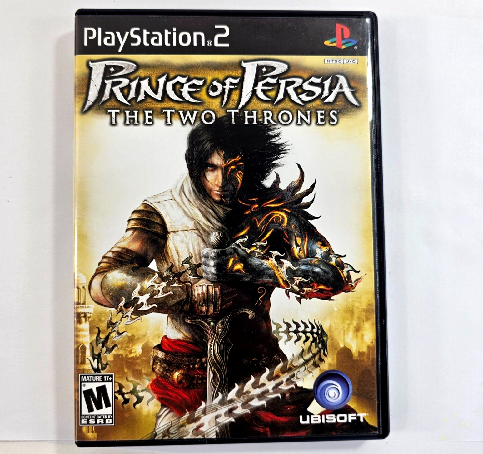 Prince of Persia The Two Thrones (PlayStation 2, 2005) Game Case Manual - Tested