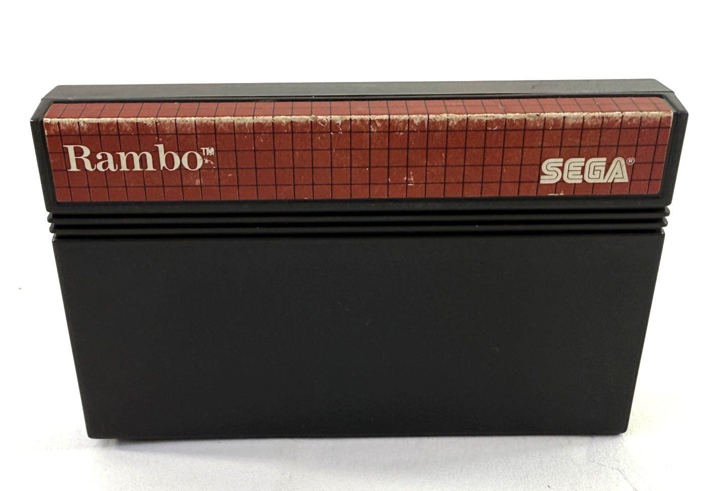 Rambo: First Blood Part II (Sega Master System, 1986) Game Cartridge - Tested
