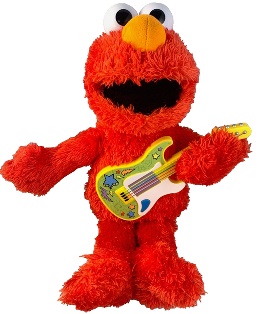 Hasbro 2020 Rock & Rhyme Elmo Singing & Talking Plush - Tested and Working