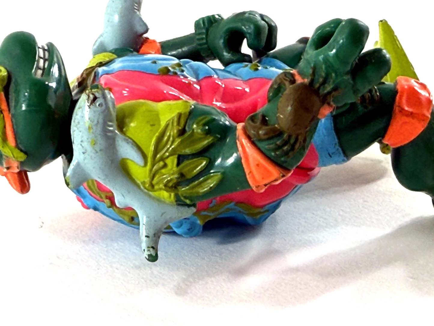 Playmates 1990 Teenage Mutant Ninja Turtles 5" Mike The Sewer Surfer Figure