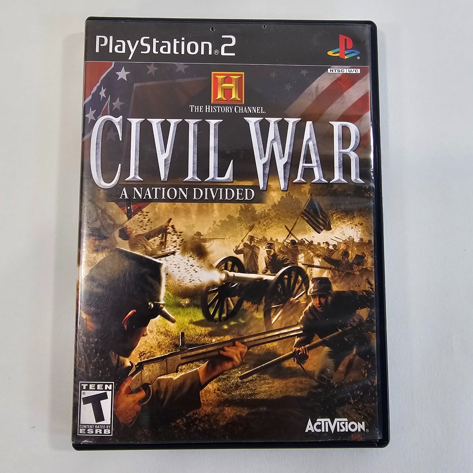 History Channel: Civil War: A Nation Divided (PlayStation 2, 2006) Complete