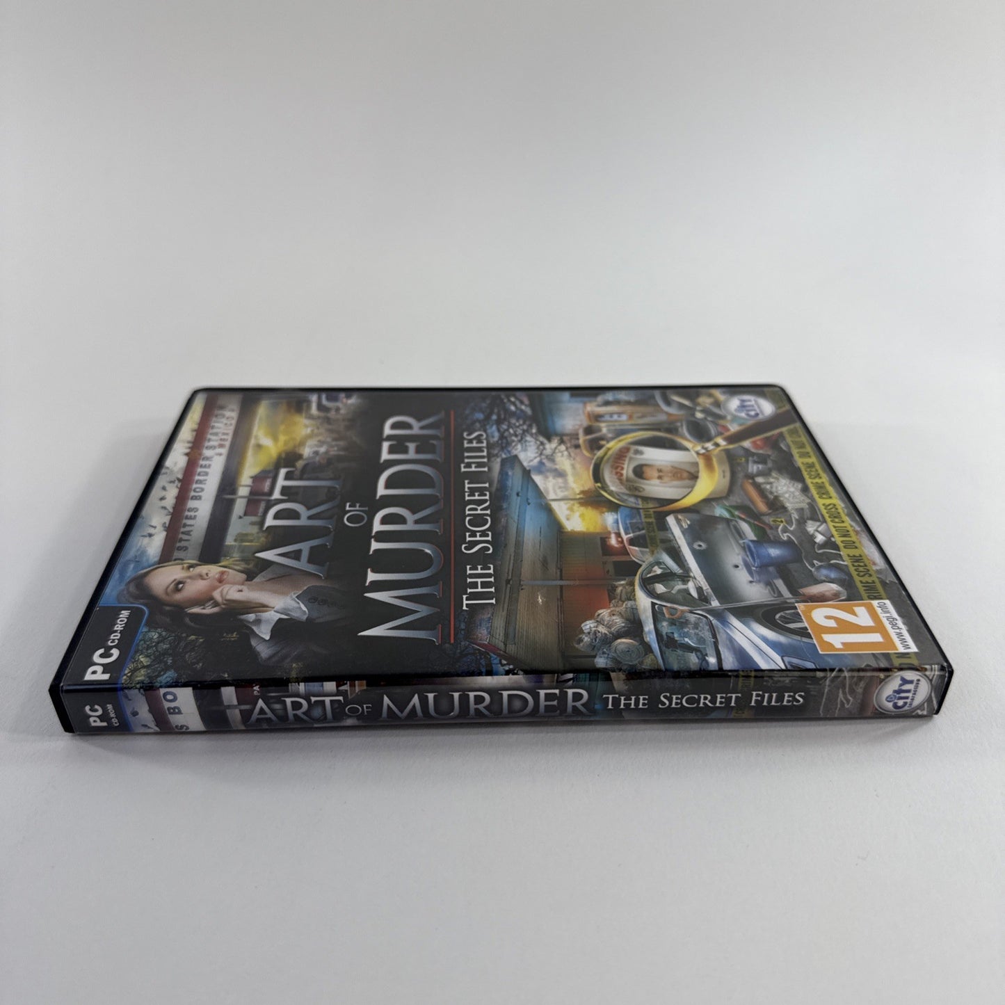 Art Of Murder: The Secret Files (PC CD, 2010) Game Case Manual Sleeve - Untested