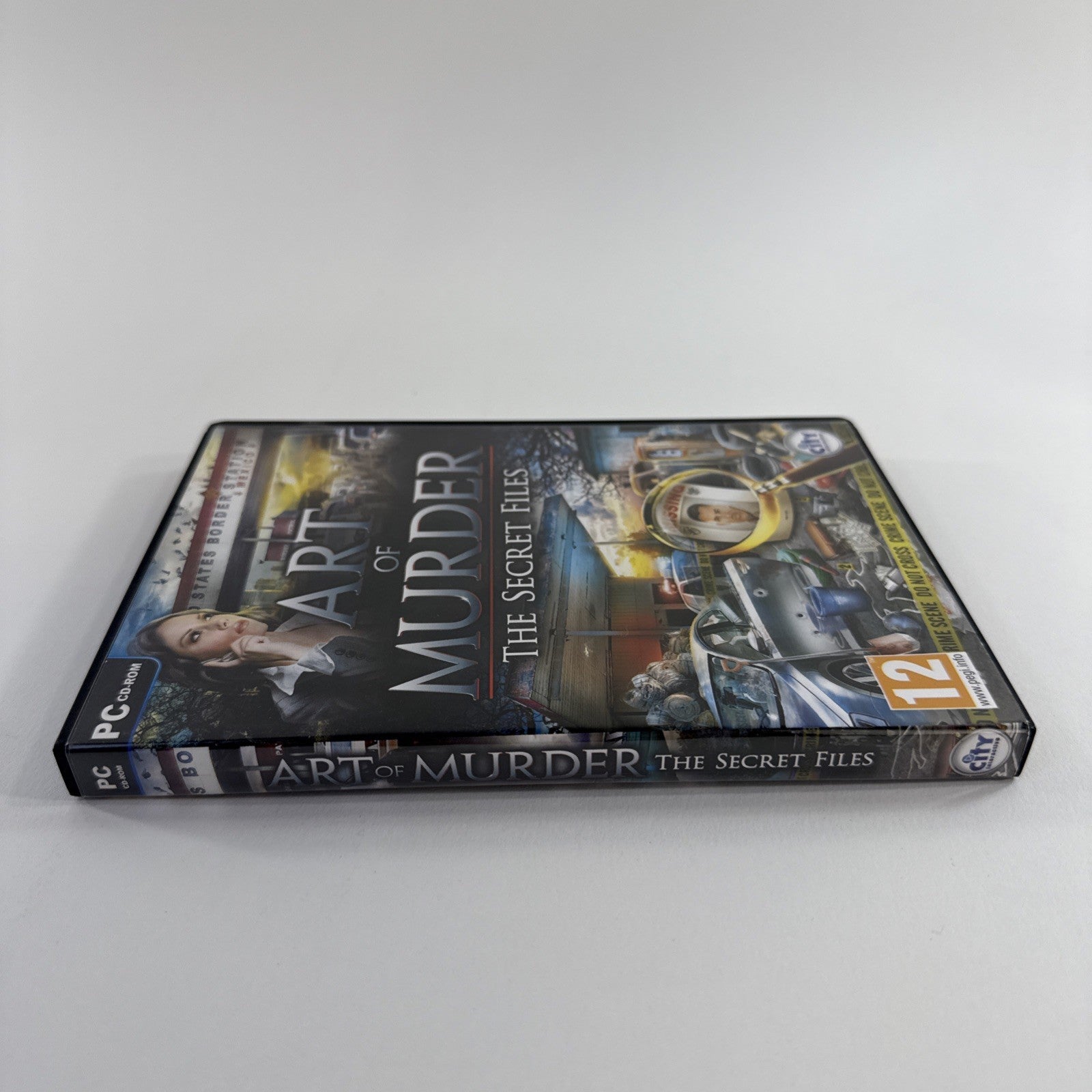 Art Of Murder: The Secret Files (PC CD, 2010) Game Case Manual Sleeve - Untested