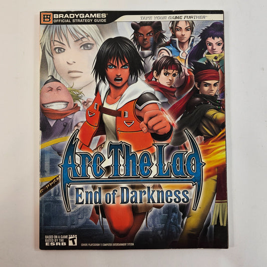 Brady Games 2005 Arc The Lad: End Of Darkness Strategy Guide