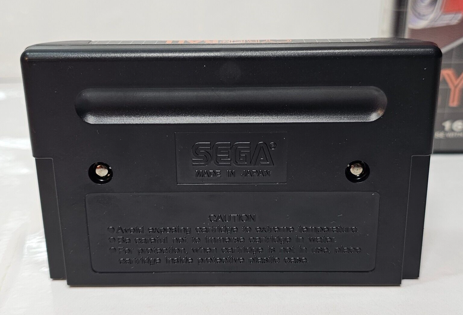 Cyberball (Sega Genesis, 1990) Game Case Manual - Tested and Working