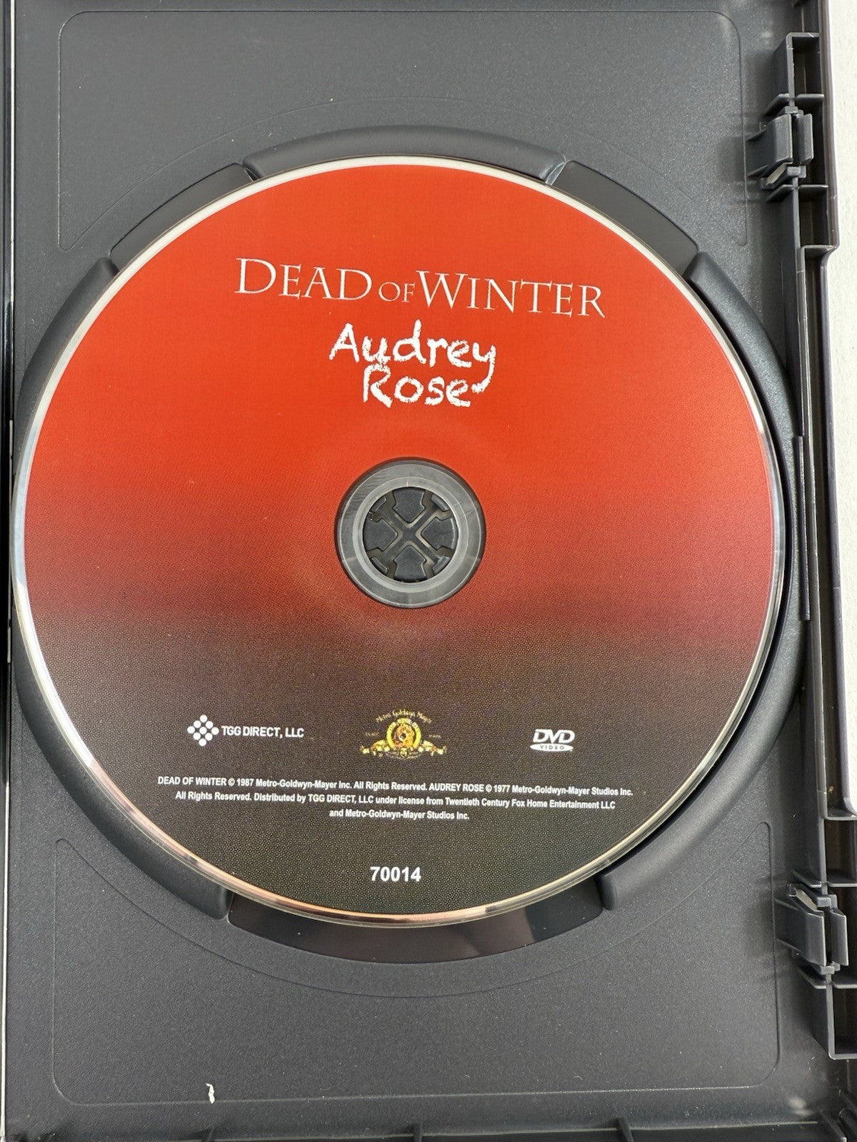 Dead of Winter/Audrey Rose (DVD, 2010) Double Feature - Tested