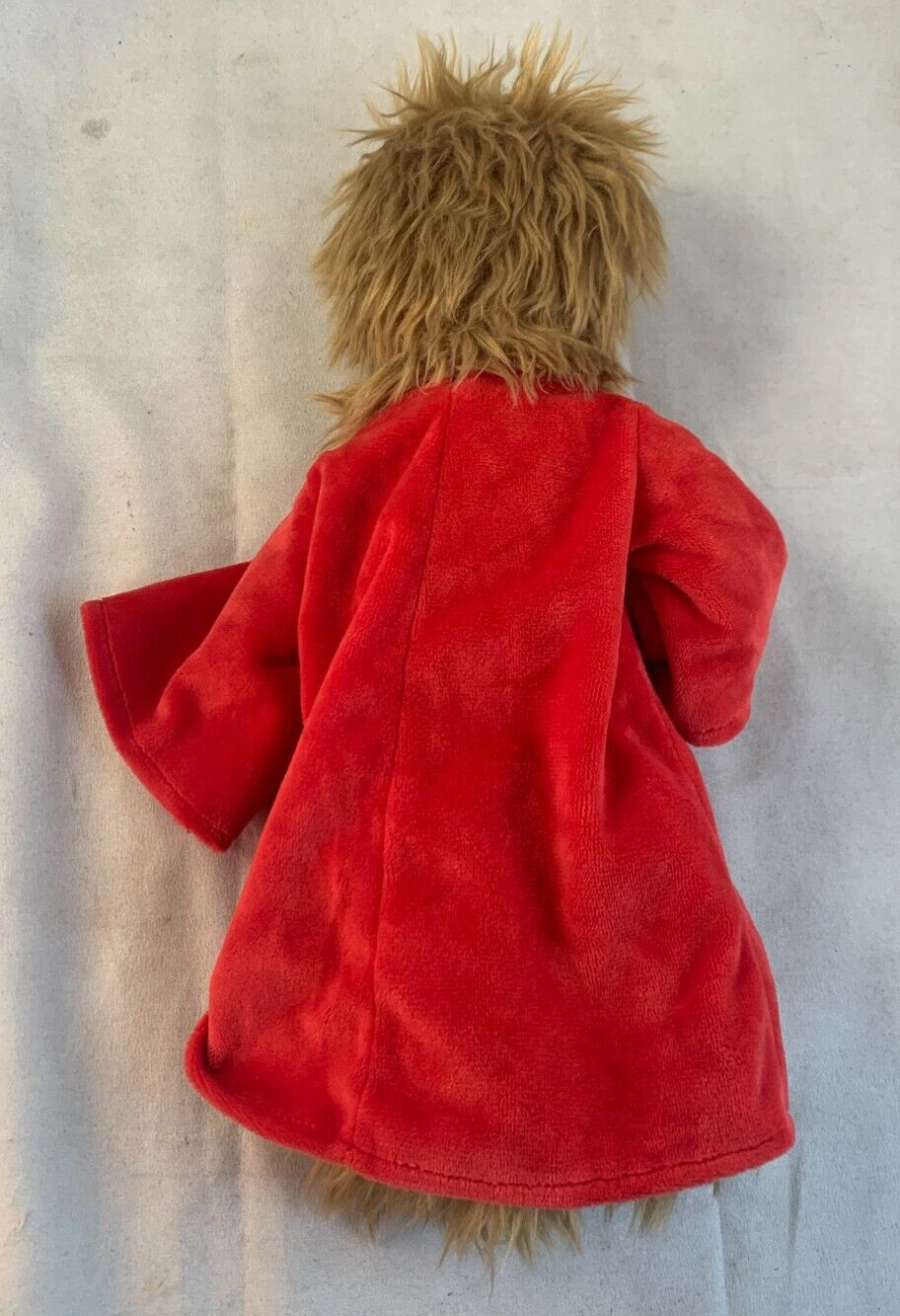 Disney Parks Star Wars Galaxy Edge Holiday Special Chewbacca Red Robe 12" Plush