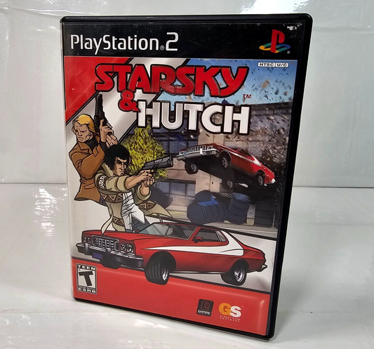 Starsky and Hutch (PlayStation 2, 2003) Game Case Manual - Tested