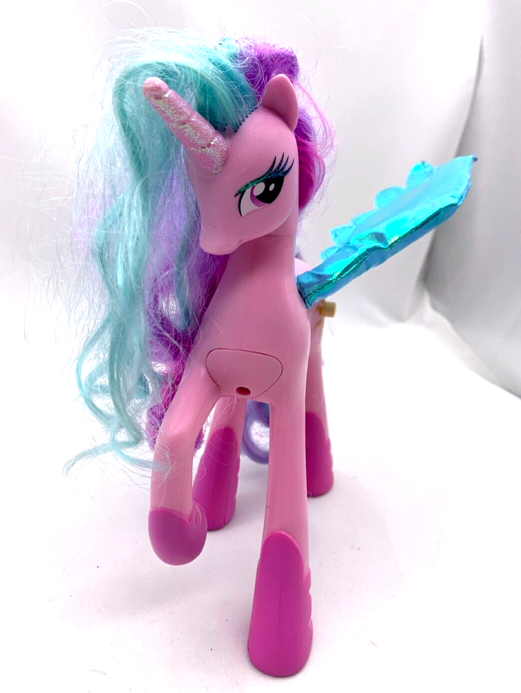 My Little Pony Friendship is Magic Princess Celestia Pink Lights Sounds Talking