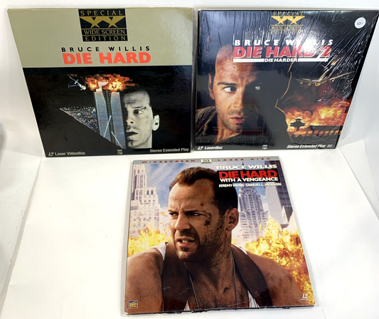 Die Hard (Widescreen Laserdisc Bundle) Die Hard 2/Die Hard 3 -  Tested