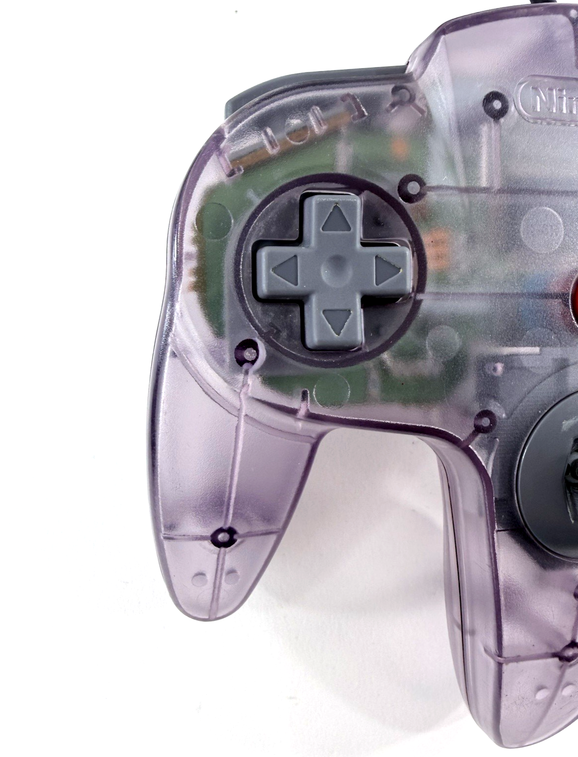 Nintendo 64 NUS-005 Funtastic Atomic Purple Controller - Tested and Working